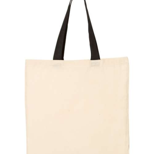 Q-Tees – Economical Tote with Contrast-Color Handles