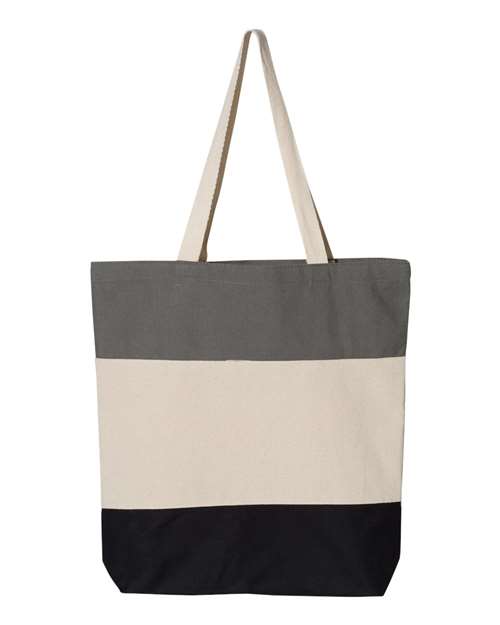 Q-Tees – 11L Tri-Color Tote