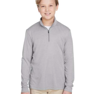 Team 365 – Youth Zone Sonic Heather Performance Quarter-Zip Pullover