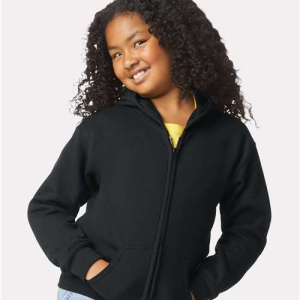 Gildan – Heavy Blend™ Youth Full-Zip Hooded Sweatshirt