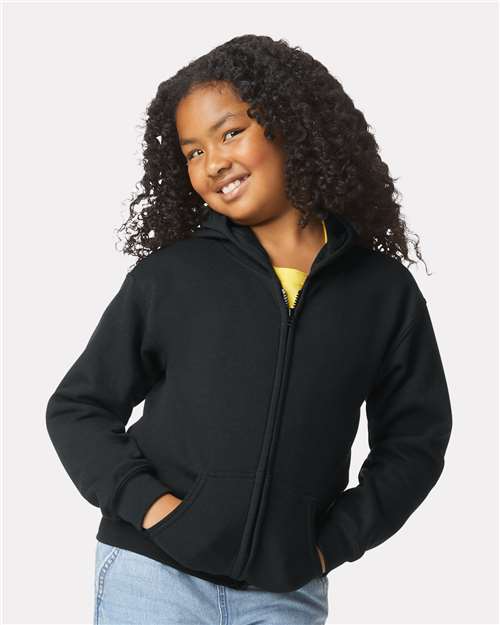 Gildan – Heavy Blend™ Youth Full-Zip Hooded Sweatshirt