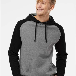 Raglan Hooded Sweatshirt